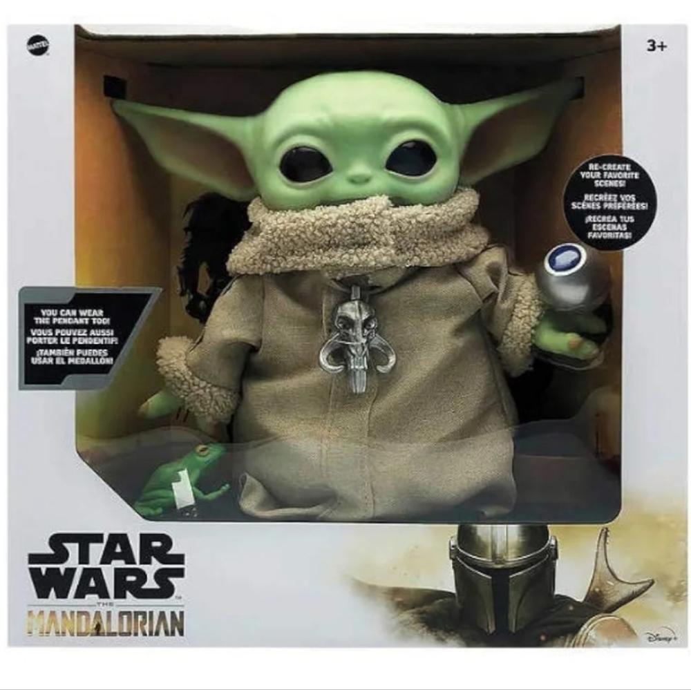 Star Wars The Child Baby Yoda The Mandalorian with 4 Accessories 12" Tall
